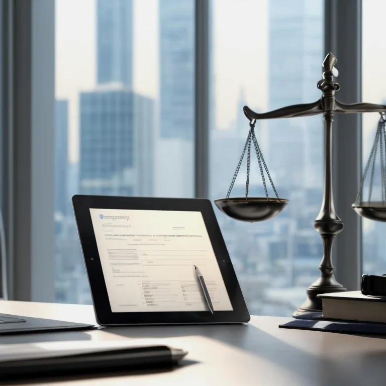 Enterprise Legal Services Workflow Diagram